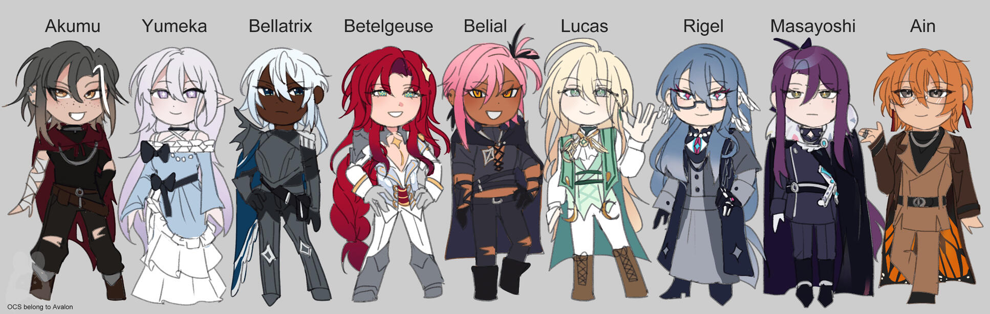 Character Sheets 60$-50$